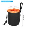 PATIKIL Camera Lens Bag, 1 Pcs 3" ID x 3.9"