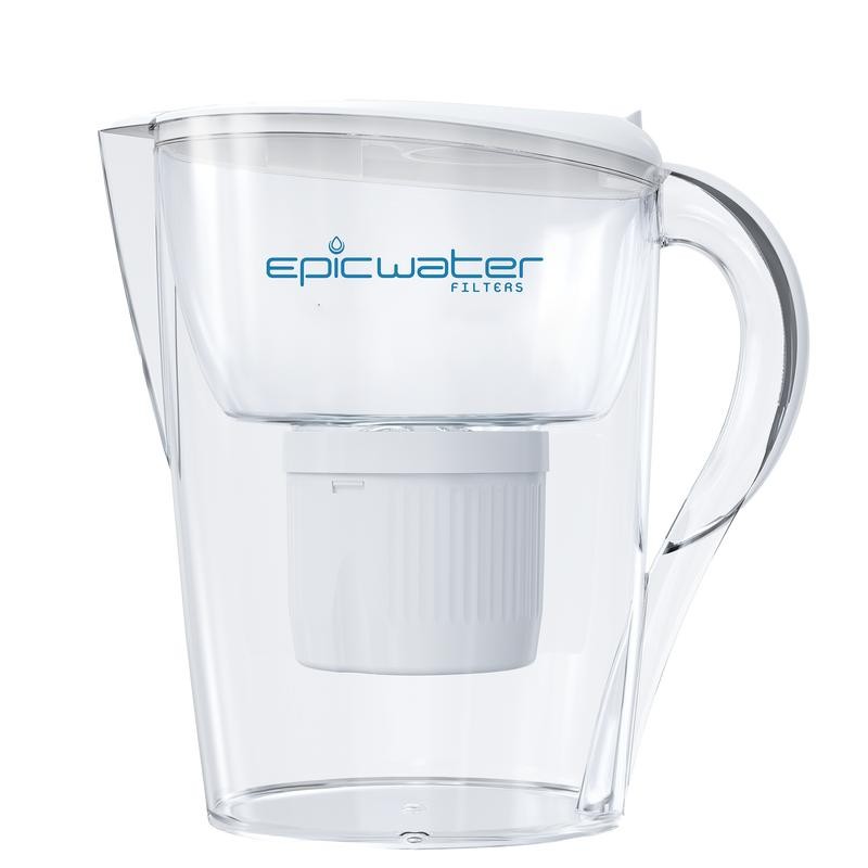 Pure Pitcher | Removes Fluoride & PFAS - Color: White