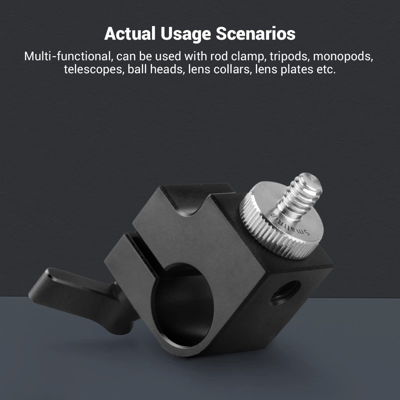 SMALLRIG 1/4 Male to 1/4 Male Threaded Screw Adapter (2PCS)