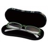 Pearl JT-70 Glasses Case, Checkered Pattern, Hard Type, Green
