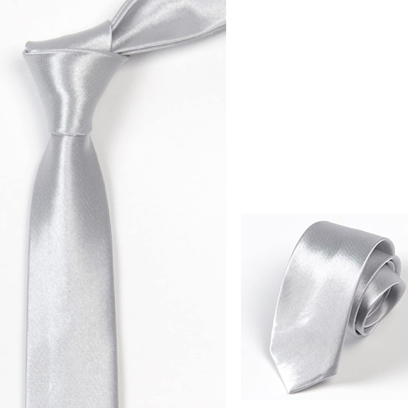 LUJIYY Women Skinny Scarf Long Necktie JK Uniform Tie Skinny