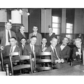 1919 Chicago "Black" Sox In Court 1921 Photo White Sox