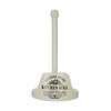 Premier Housewares Vintage Home Kitchen Roll Holder, Cream, Dolomite, Pine