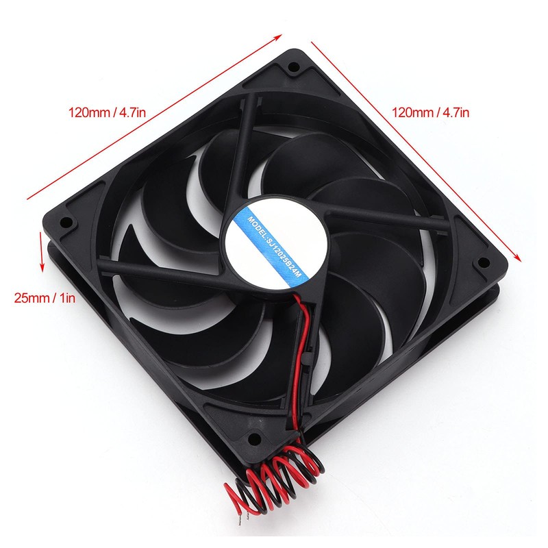 Fydun Air Vent Fan Cooling Ventilator Forward Reverse Rotation for