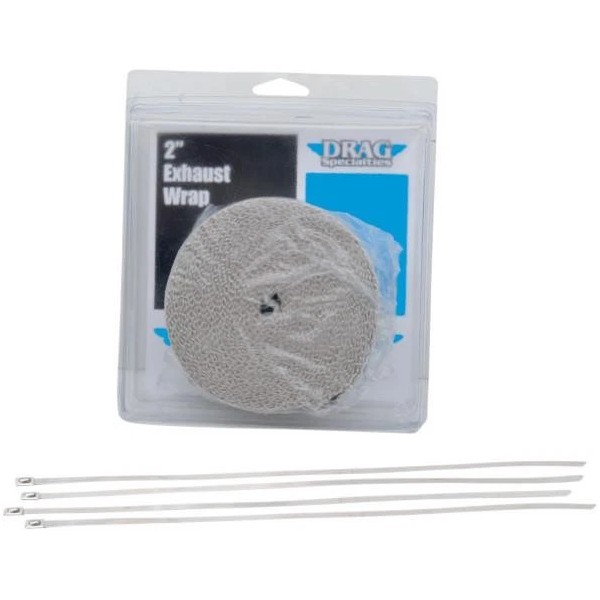Drag Specialties 525-2004 Exhaust Heat Wrap Kit - 2in. -
