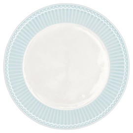 Greengate STWPLAAALI2906 Alice Plate Pale Blue 22 cm (Pack of 1)