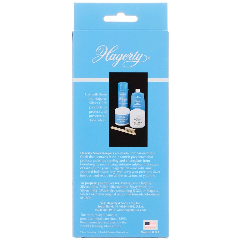 Hagerty Silver Keeper Holloware Bag 15x15 Inch Tarnish Free Storage