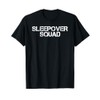 SLEEPOVER SQUAD Funny Slumber Party Pajamas Gift Idea T-Shirt