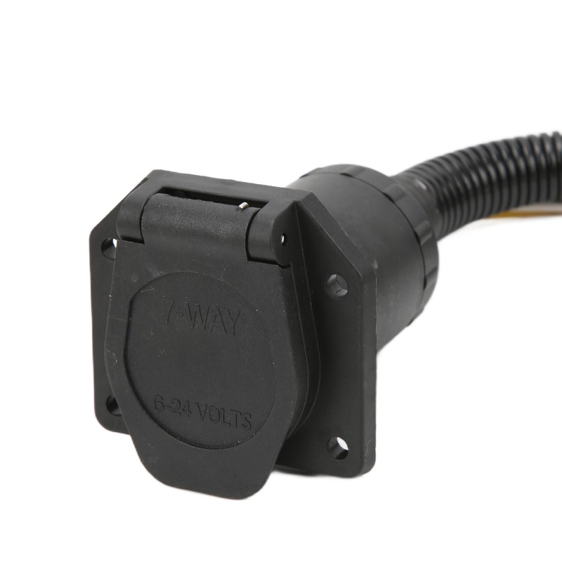 Trailer Wiring Adapter 4 Way to 7 Way Round Trailer