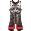 SMMASH Venomous Men's Ringer Suit, Wrestling Singlet, Breathable and Durable