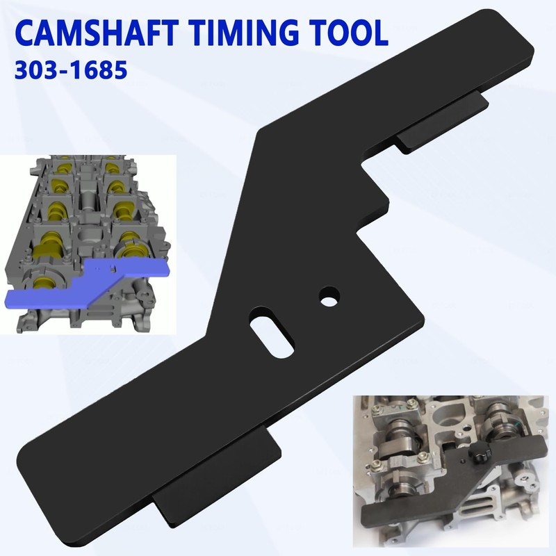 ZKTOOL Camshaft Holding Alignment Timing Kit,Crankshaft Damper Holder Balance Shaft