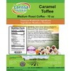 Caramel Toffee Medium Roast Coffee (Gourmet, Naturally Flavored, Whole Coffee
