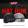 No Errors Hat Hub - Baseball Cap Shaper, Holder, &