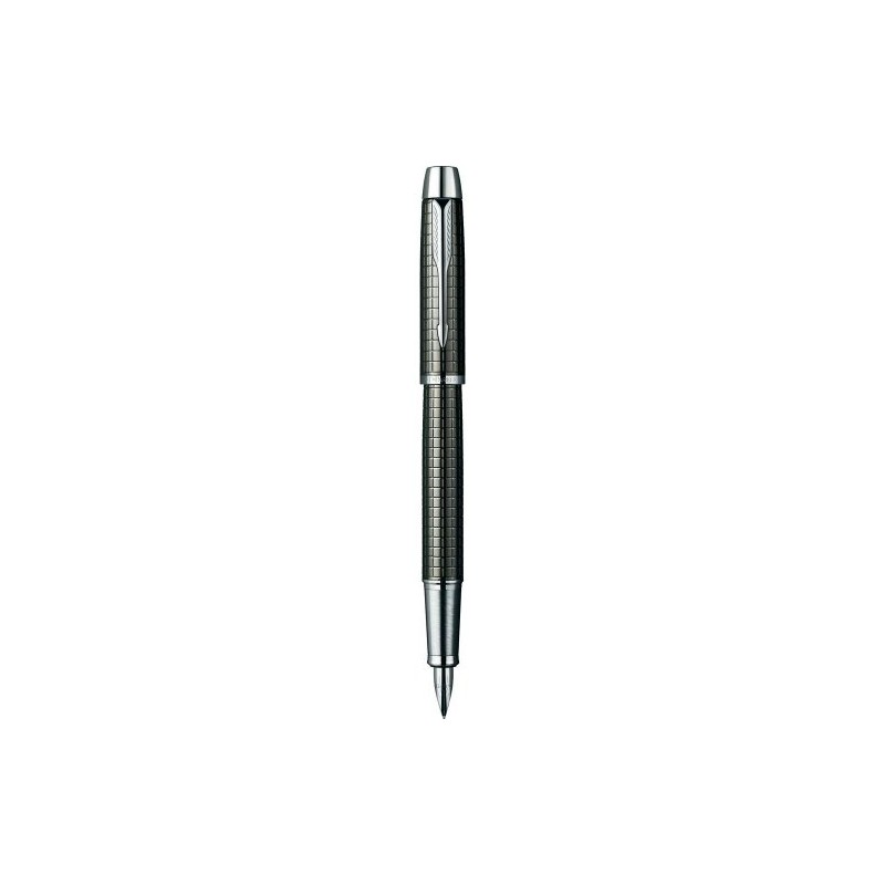 Parker IM Füllfederhalter Premium Deep Gun Metal, Federbreite M Schreibfarbe