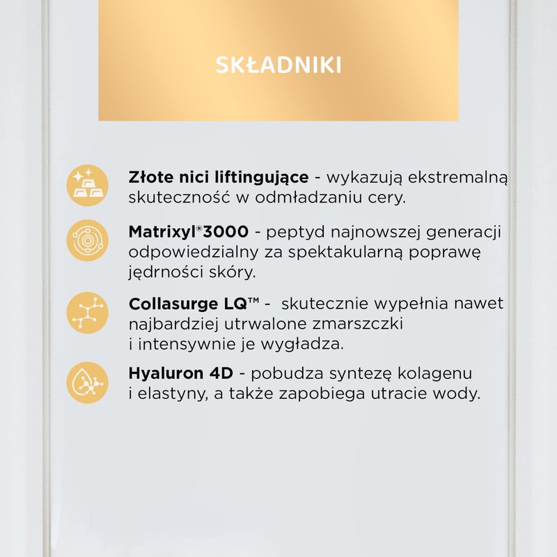 Eveline Cosmetics Gold Lift Expert Luxury Anti Wrinkle Mask 7ml