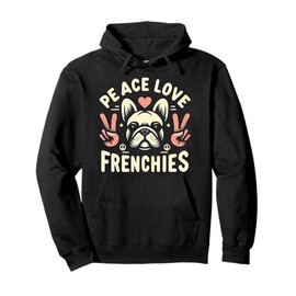Frenchie Shirt Girls Women Frenchie Lover French Bulldog Pullover Hoodie