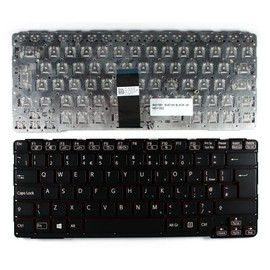 Keyboards4Laptops Vereinigtes Königreich Hintergrundbeleuchtung-Version (ohne Hintergrundbeleuchtung Board) schwarz Windows 8 kompatible Ersatz Tastatur kompatibel mit Sony Vaio SVE14A1X1RH