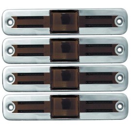 IPCW CWS-349S Platinum Smoke Side Marker Cover Set - 4 Piece