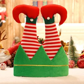 Christmas Hats Adults Novelty Christmas Decorations Christmas Santa Hats for Adults Funny Hats for Christmas Party Hats (Green)