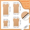32 Pieces Cardboard Shirt Form Shirt Cardboard Inserts Shirt Display