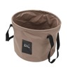 20L Portable Camping Bucket PVC Folding Water Bucket High Capacity