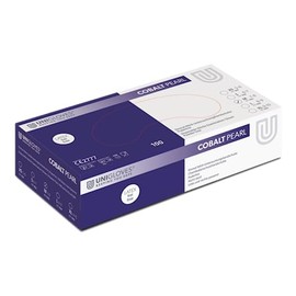 Unigloves Pearl ColorLine Disposable Gloves Nitrile Assorted Colours Cobalt XL Extra Large
