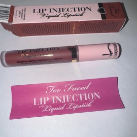 TOO FACED Lip Injection Power Plumping Liquid Cream Lipstick IT'S SO BIG ~ BNIB