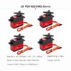 4pcs JX PDI-6221MG Metal Gear Digital Servo 20kg Torque Aluminums