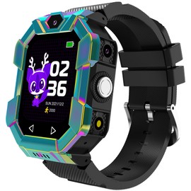 Smartwatch for Children, Phone Watch, Children's Pedometer, 25 Games, Camera, Video Alarm Clock, Music Memory, Torch, SOS Children's Watch, Calling for Boys and Girls