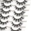 Happy Heartbeat 3D False Eyelashes, Cat Eye, Wispy, Natural Short