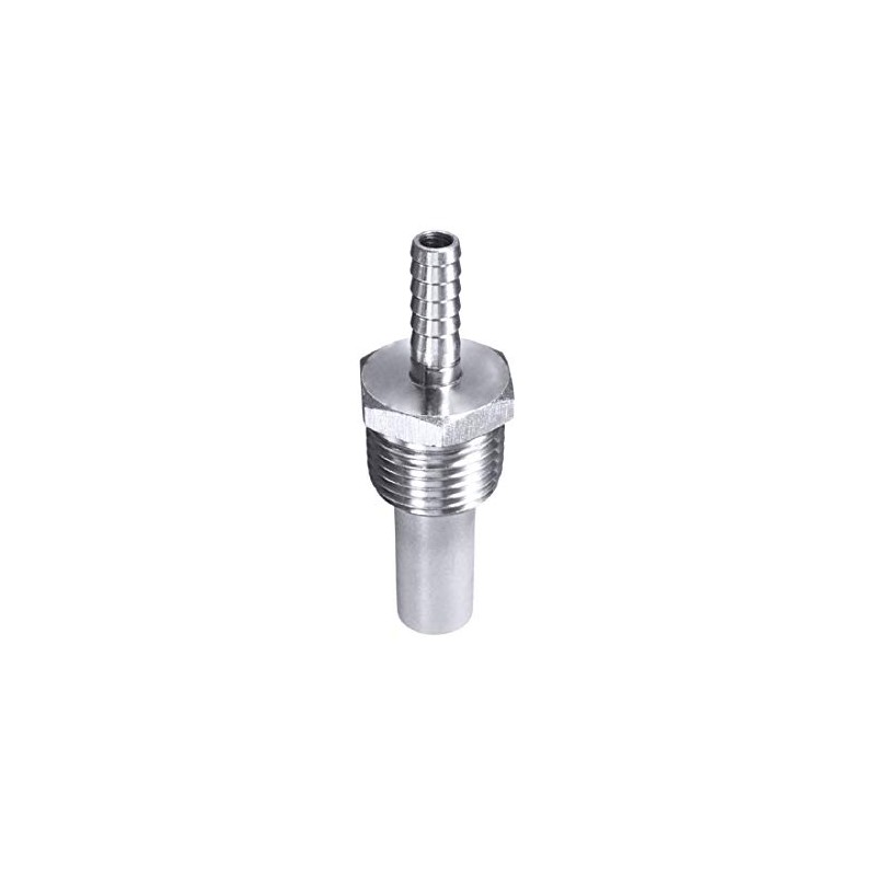 0.5 Micron Inline Oxygenation Diffusion Stone, 1/2" NPT Hose Barb
