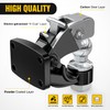 Nilight Pintle Hook Trailer Hitches Receiver Hook Combination 2” Hitch