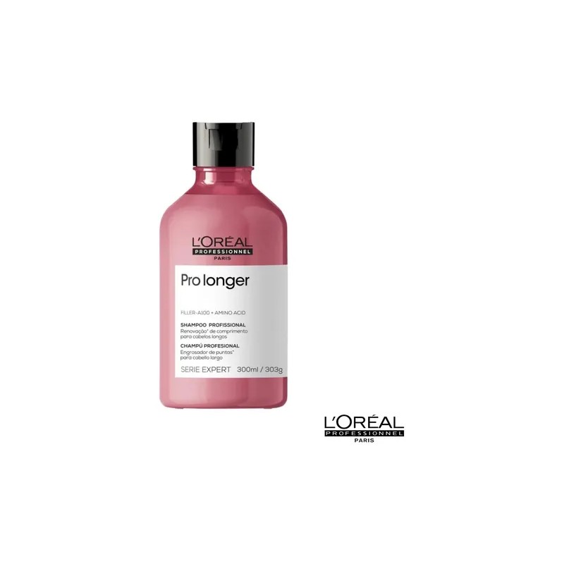 Kit de Tratamiento Loreal Pro Longer Shampoo, Mascarilla, Leave In