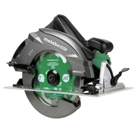 Metabo HPT Circular Saw Kit | RIPMAX | 7 1/4-Inch Blade | 6,800 RPM | Dust Blower Function | 5-Year Warranty | C7UR