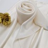 Silk Head Scarf for Women Satin Neck Scarves Square Solid