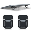 Apausvcm 2Pcs Keyboard Riser, Self-Adhesive Mini Keyboard Stand for Desk