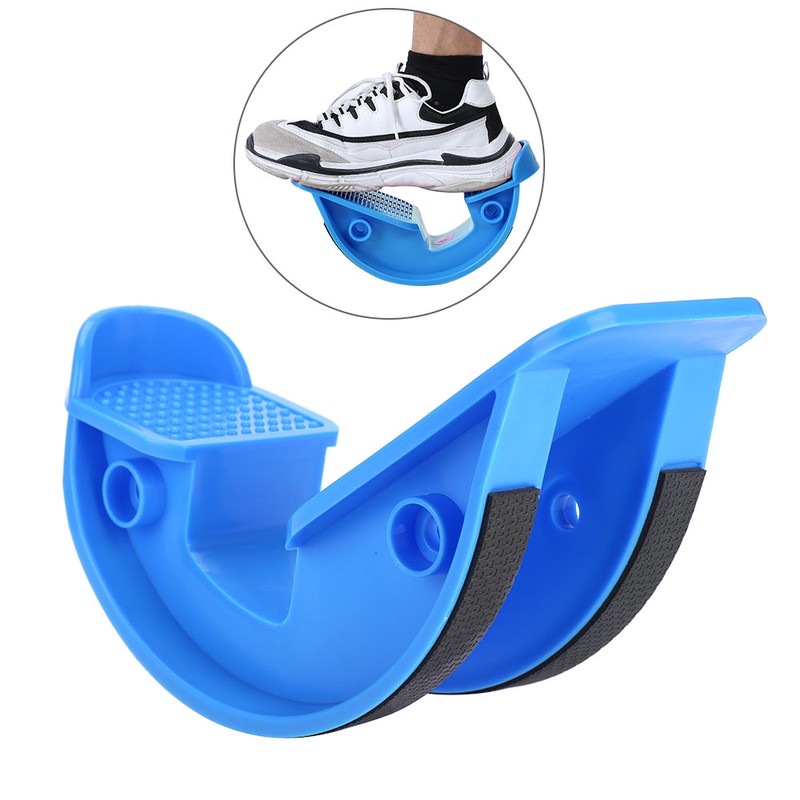 Foot Rocker Calf Stretcher Foot Massage Fatigue Relieve Fitness Blue