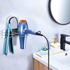 LOXSUN Hair Dryer and Straightener Holder, Hair Dryer Holder Wall