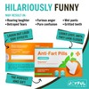 Anti-Fart Gum, Funny Fake Prescription Joke Pill Box Prank, Gag