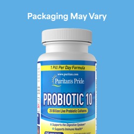 Puritan's Pride Probiotic 10, 120 Count