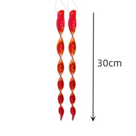 Pack of 12 Reflective Wind Spirals,Reflective Wind Spiral,Reflective Bird Deterrent Poles for Bird Balcony and Garden Decoration