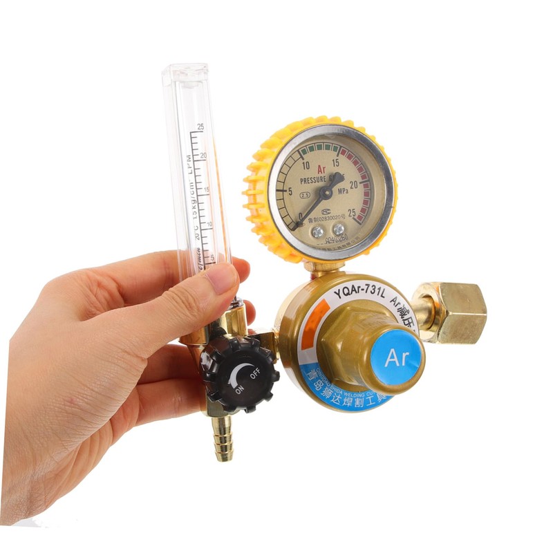 Operitacx Energy Saving Fall Argon Gas Regulator with Pressure Gauge