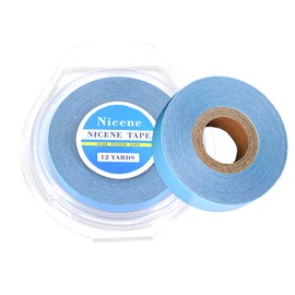 Hair System Tape Roll Lace Front Support Tape for Wigs,Toupee, Hair Pieces and Hair Extensions(blue-3/4"x12yds)