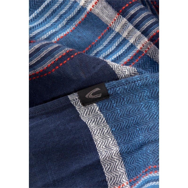 camel active Men's Scarf, darkblue, Unit size