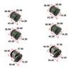 Tiny Force Rear Left & Right Knuckle Bushing Kit Compatible