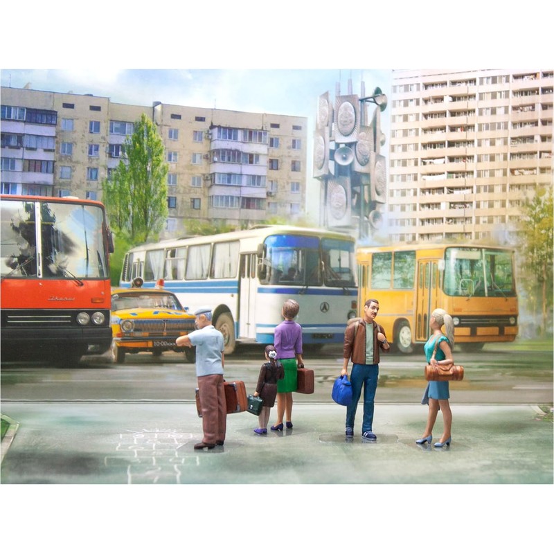 ICM 35905 Chernobyl Plastic Model Kit, Milticolor, Various Sizes