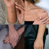 Sparkle Star Small Temporary Tattoos for Women