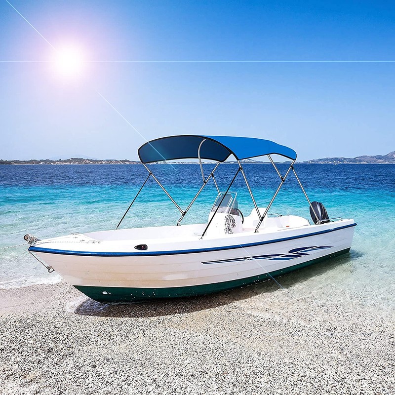 Canvas Bimini Top Replacement - 3 Bow Cover for Boat