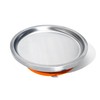 Avanchy Open Baby Plates with Suction – Stainless Steel Divided