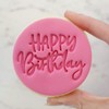 Sweet Stamp Bride to Be Plastic Cookie/Cupcake Embosser